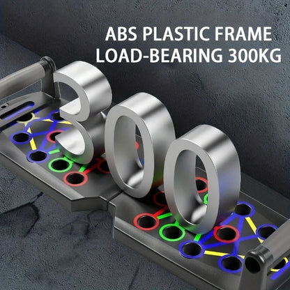 Elevate Your Workout with the Portable Push-Up Board Set - Multifunctional Fitness Equipment for Total Body Training